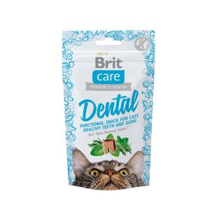 Brit Care Cat Snack Dental 50 g (12 pz)