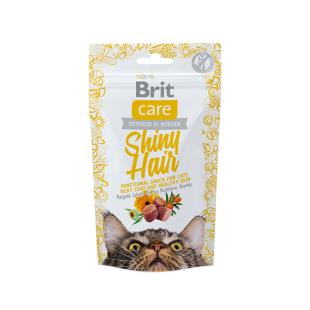 Brit Care Cat Snack Shiny Hair 50 g (12 pz)