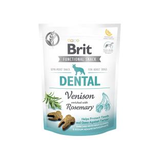 Brit Care Functional Snack Dental - Venison enriched with Rosemary 150 g (10pz)