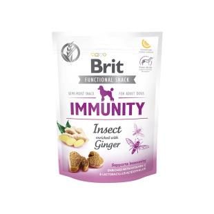 Brit Care Functional Snack Immunity - Insect enriched with Ginger 150 g (10pz)