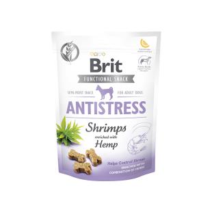 Brit Care Functional Snack Antistress - Shrimps enriched with Hemp 150 g (10pz)