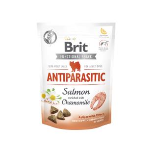 Brit Care Functional Snack Antiparasitic - Salmon enriched with Chamomile 150 g (10pz)