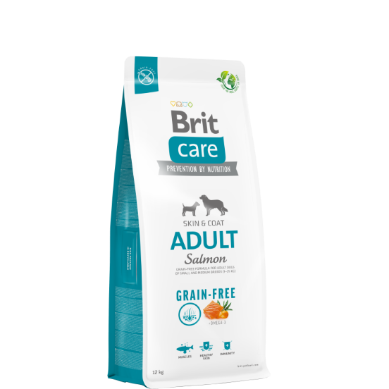 Brit Care Grain-free Adult Salmon 12 KG