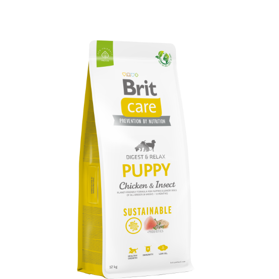 Brit Care Sustainable Puppy Chicken&Insect 12 KG