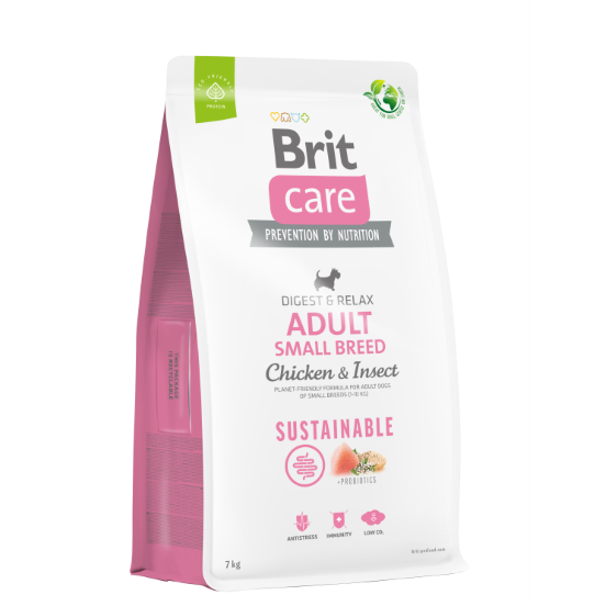 Brit Care Sustainable Adult Small Chicken&Insect 7 KG