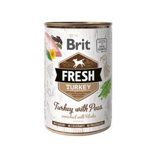 Brit Fresh Turkey/Pea 400g (6pz)