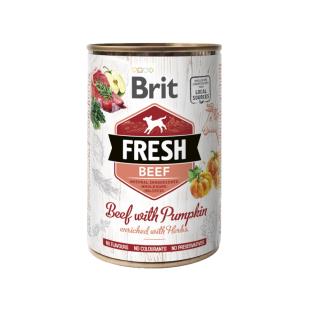 Brit Fresh Beef/Pumpkin 400g (6pz)