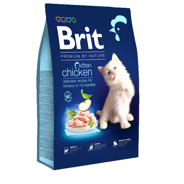Brit Premium By Nature Kitten Chicken 8 Kg