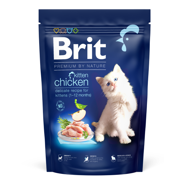 Brit Premium By Nature Kitten Chicken 1,5 Kg