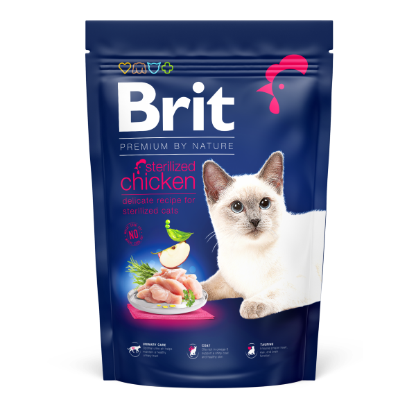 Brit Premium By Nature Cat Sterilized Chicken 1,5 Kg
