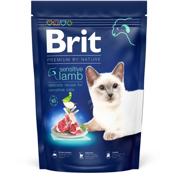 Brit Premium By Nature Cat Sensitive Lamb 1,5 Kg
