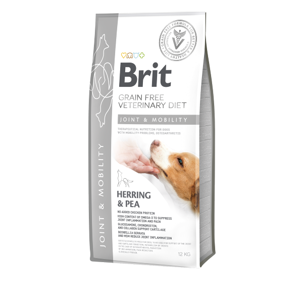 Brit Grain Free Veterinary Diet JOINT & MOBILITY  Dog 12 Kg
