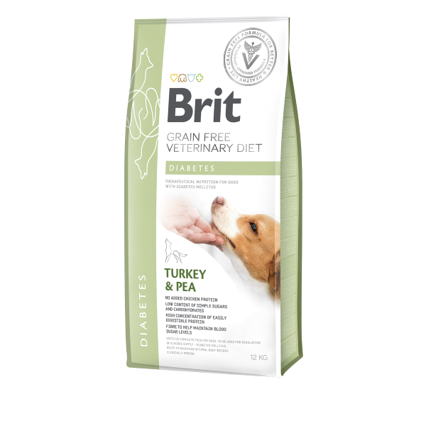 Brit Grain Free Veterinary Diet DIABETES  Dog 12 Kg