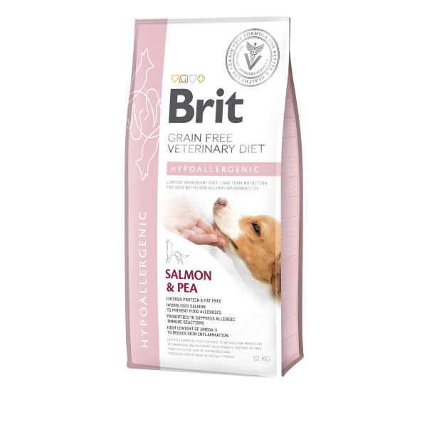 Brit Grain Free Veterinary Diet HYPOALLERGENIC Dog 12 Kg