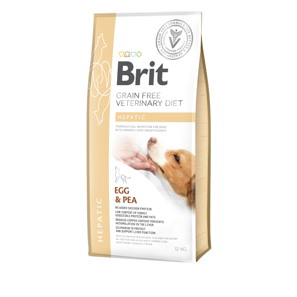 Brit Grain Free Veterinary Diet HEPATIC  Dog 12 Kg