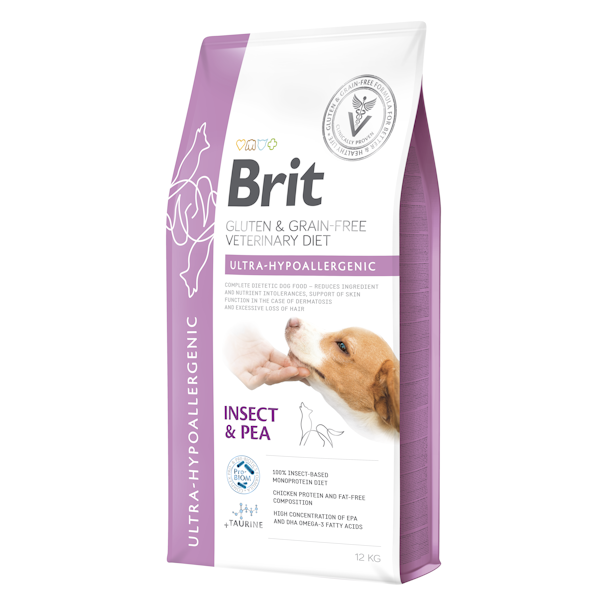 Brit Gluten&Grain Free Veterinary Diet ULTRA-HYPOALLERGENIC Dog 12 Kg