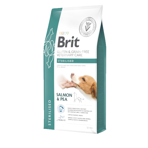 Brit Grain-Free Veterinary Diet STERILISED Dog  12Kg