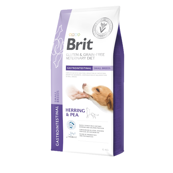 Brit Grain-Free Veterinary Diet GASTROINTESTINAL SMALL BREEDS Dog 6Kg