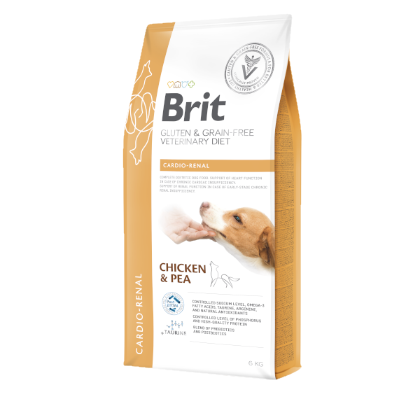Brit Grain-Free Veterinary Diet CARDIO-RENAL Dog 6Kg