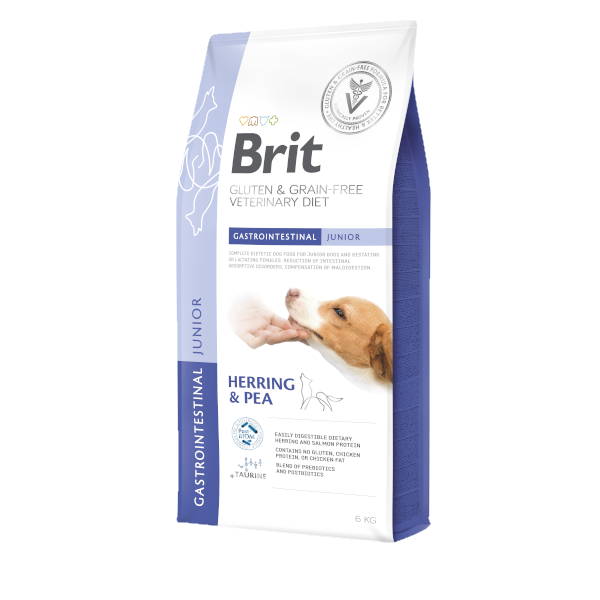 Brit Grain-Free Veterinary Diet GASTROINTESTINAL JUNIOR Dog 6Kg