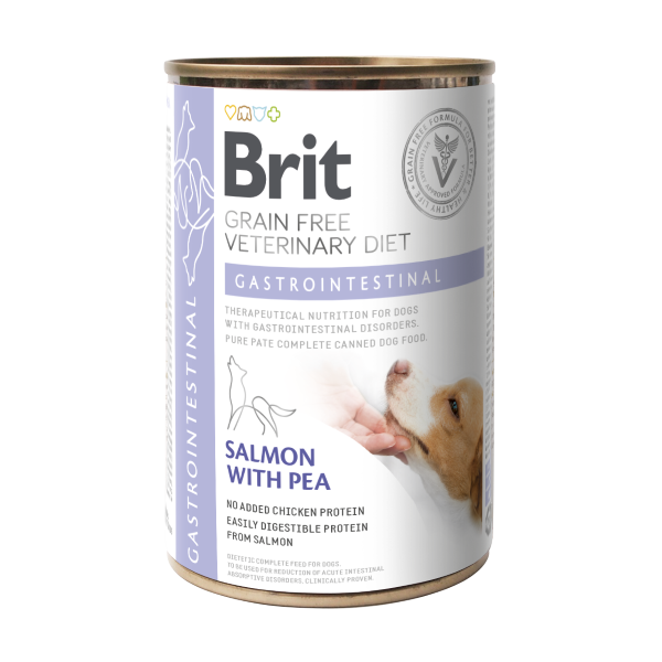 Brit Grain Free Veterinary Diet GASTROINTESTINAL Dog Umido 400 g (6PZ)