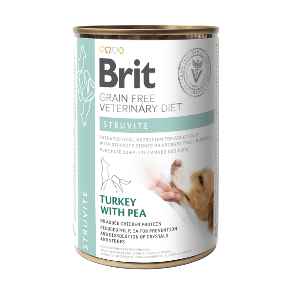 Brit Grain Free Veterinary Diet STRUVITE  Dog Umido 400 g (6PZ)