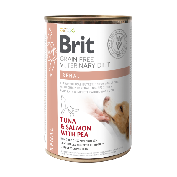 Brit Grain Free Veterinary Diet RENAL  Dog Umido 400 g (6PZ)