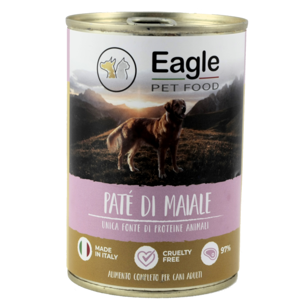 Eagle Pet Food Patè di Maiale 400 g  (12 pz)